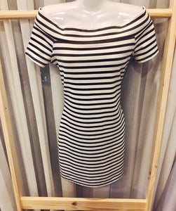 A basic stripe dress from ZARA