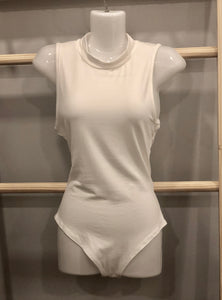 A must-have all-white bodysuit
