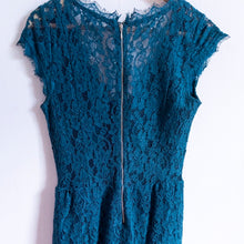 Load image into Gallery viewer, Beautiful lace turquoise dress
